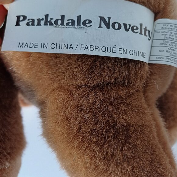 Vintage Collectible Triaminic Parkdale Novelty Plush Teddy Bear Mascot Toy 14'' - Picture 6 of 11